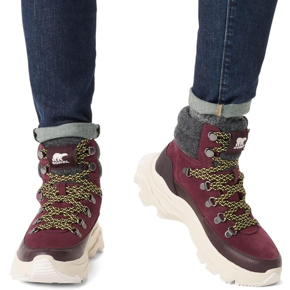 Sorel Women’s Kinetic Breakthru Conquest Waterproof Boots Size 7.5 - Picture 1 of 8